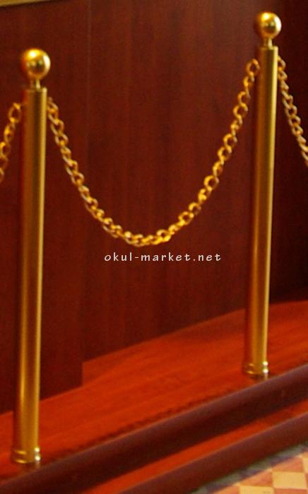 Atatürk Köşesi Donanımları Direk ve Bariyer Bariyer Ayağı (Alüminyum)