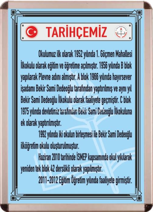 Tarihçe Tarihçe Tarihçe (50x70)cm 