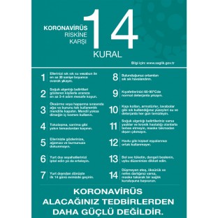 14 Kural 2  - PandemiLevhaları LEVHALAR  $i