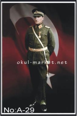 Atatürk Posteri Atatürk Posteri (600*900 cm) Atatürk Posteri (600*900 cm)