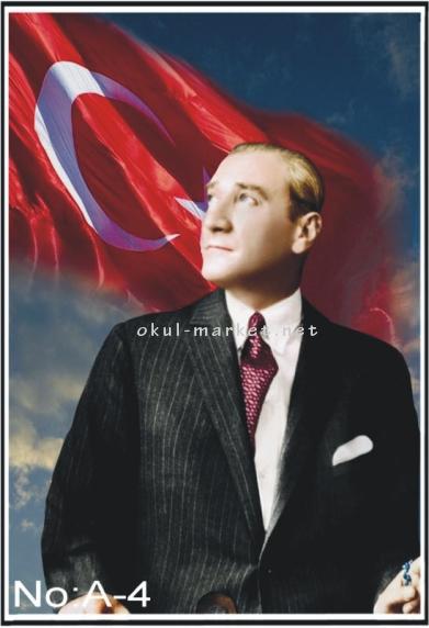 Atatürk Posteri Atatürk Posteri (600*900 cm) Atatürk Posteri (600*900 cm)