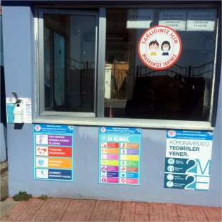 Duvara Monte Dezenfektan Standı 2 - PandemiLevhaları DEZENFEKTAN STANDI $i