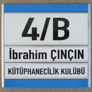 Kızaklı Sınıf İsimliği - Kapı İsimlikleri Alüminyum İsimlikler $i
