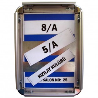 Magnetik Sınıf İsimliği - Kapı İsimlikleri Alüminyum İsimlikler $i