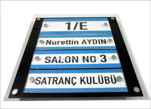 Kapı İsimlikleri Pleksi İsimlikler Pleksi İsimlik