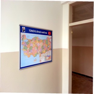 T.C. Siyasi Harita (70x100 cm) - Haritalar ve Çıtalı Ürünler T.C. Siyasi Harita $i